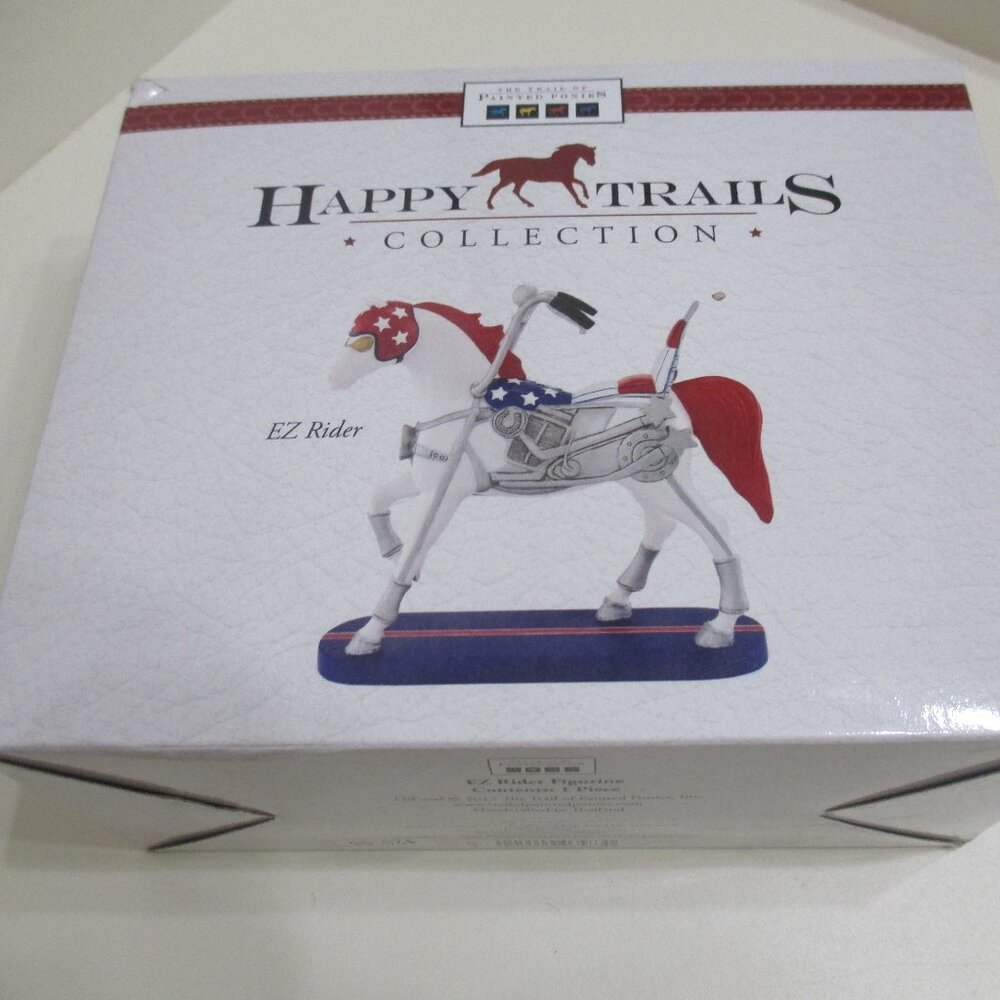 New in Box Trail of Painted Ponies Happy Trails Collection EZ Rider Enesco.